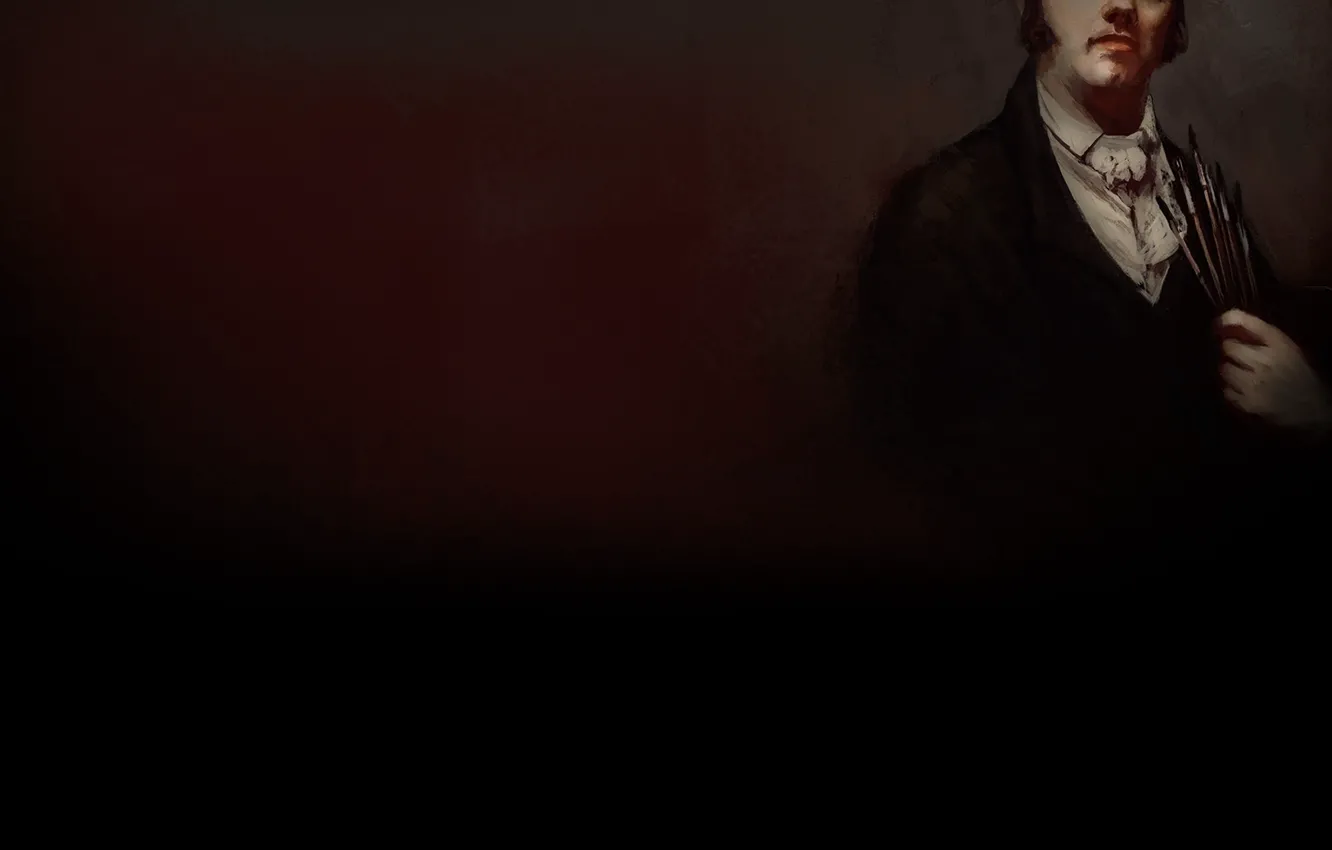 Photo wallpaper artist, brush, Layers of Fear