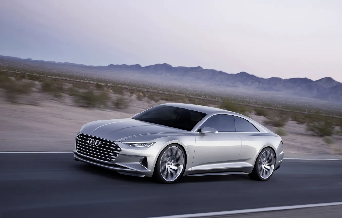 Photo wallpaper Concept, Audi, coupe, Coupe, 2014, on the road, Prologue
