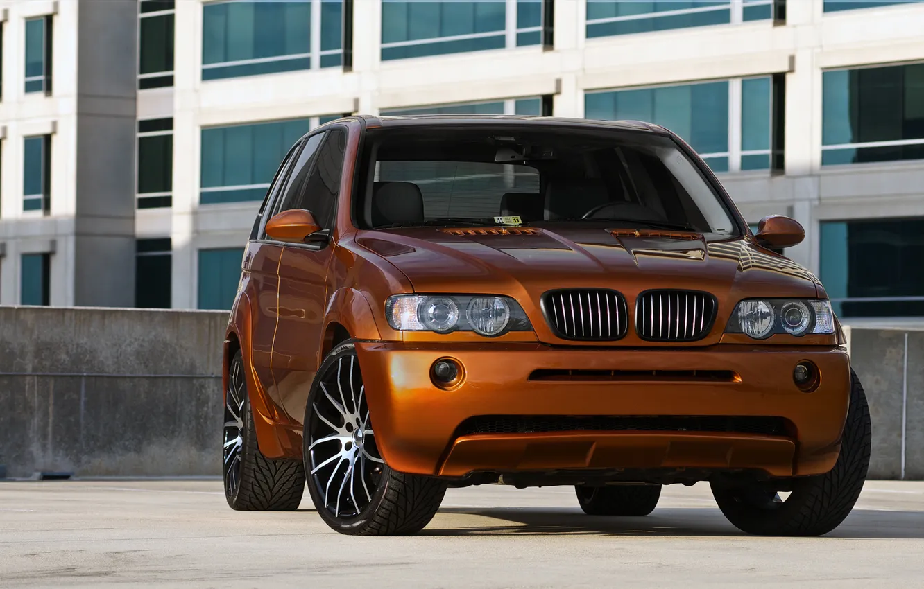 Photo wallpaper BMW, jeep, BMW X5