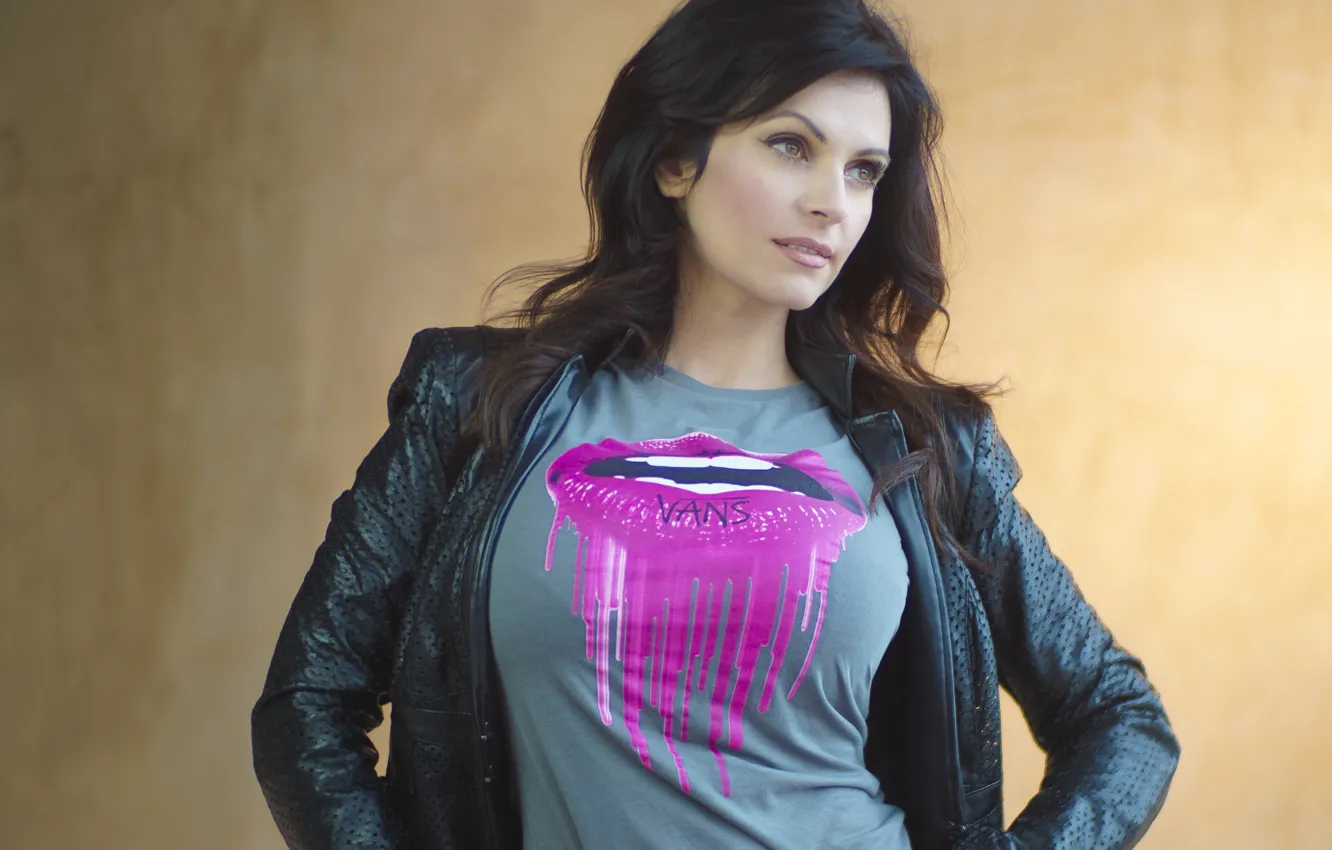 Photo wallpaper look, beauty, denise milani, bust