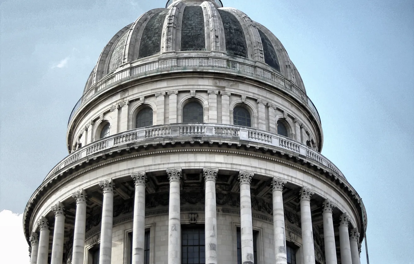 Photo wallpaper building, Capitol, architecture