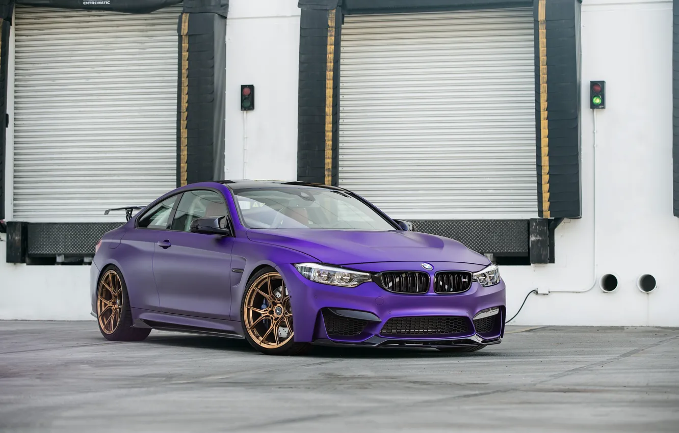 Photo wallpaper BMW, Purple, F82