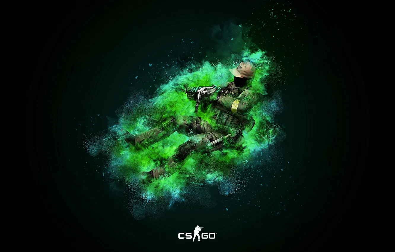 Photo wallpaper counter strike global offensive, cs go, BAYONET, counter-terrorist, UMP45