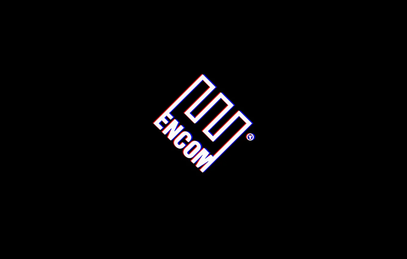 Photo wallpaper logo, tron, Tron legacy, encom