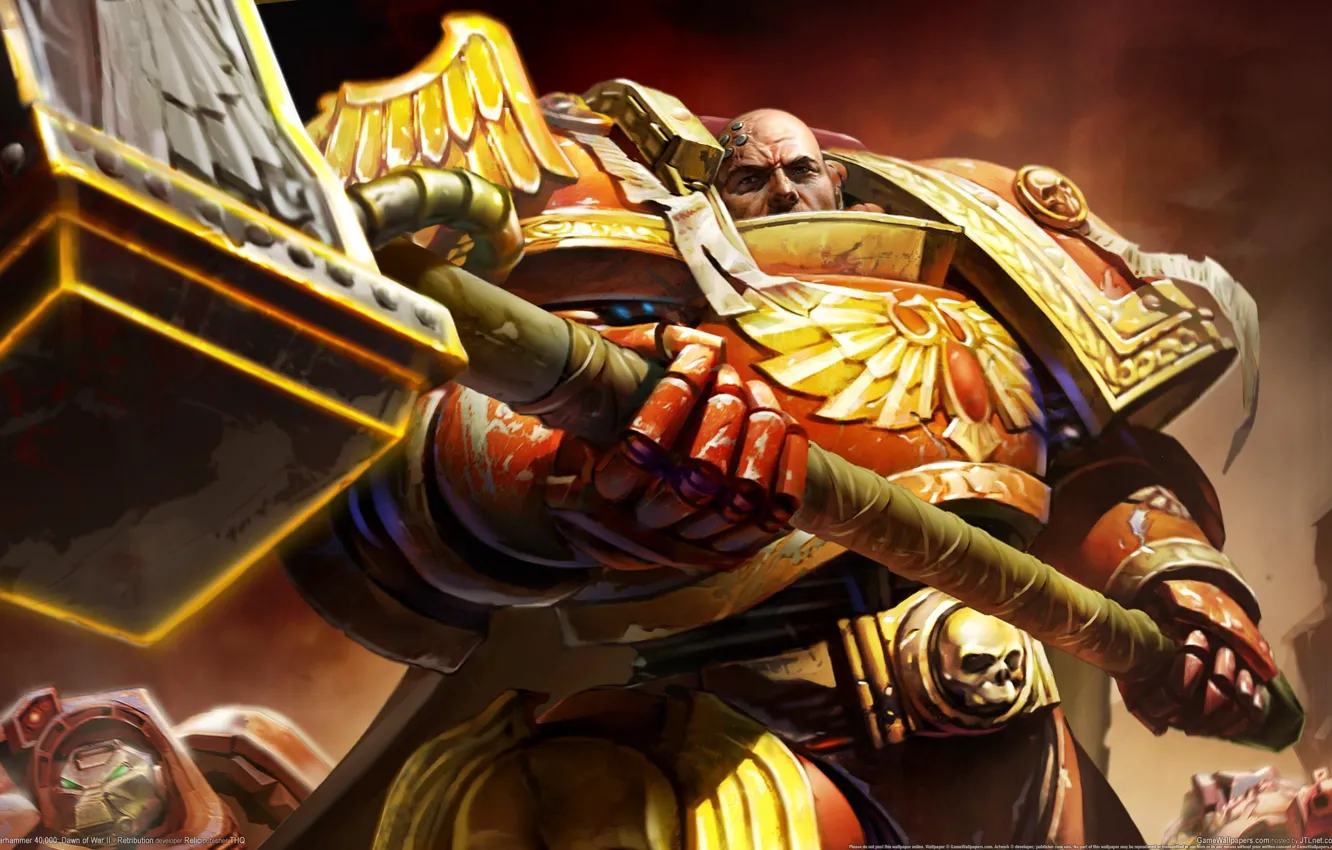 Photo wallpaper Warhammer 40000, dawn of war 2, Retribution, sledgehammer