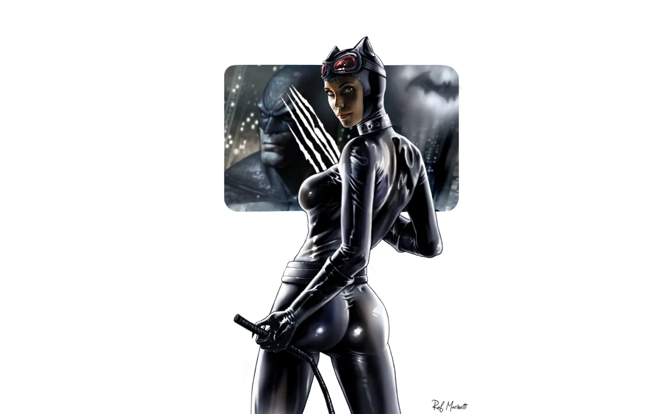 Photo wallpaper style, costume, Catwoman