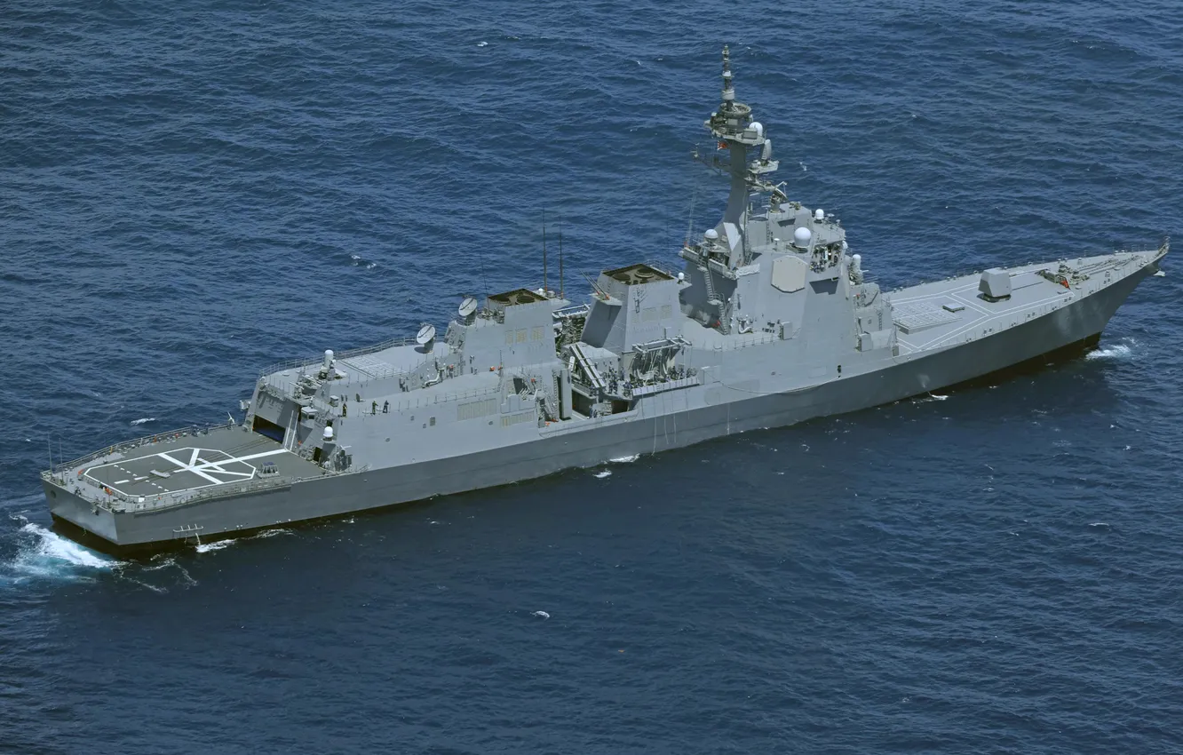 Photo wallpaper Japan, destroyer, JS Haguro, DDG-180