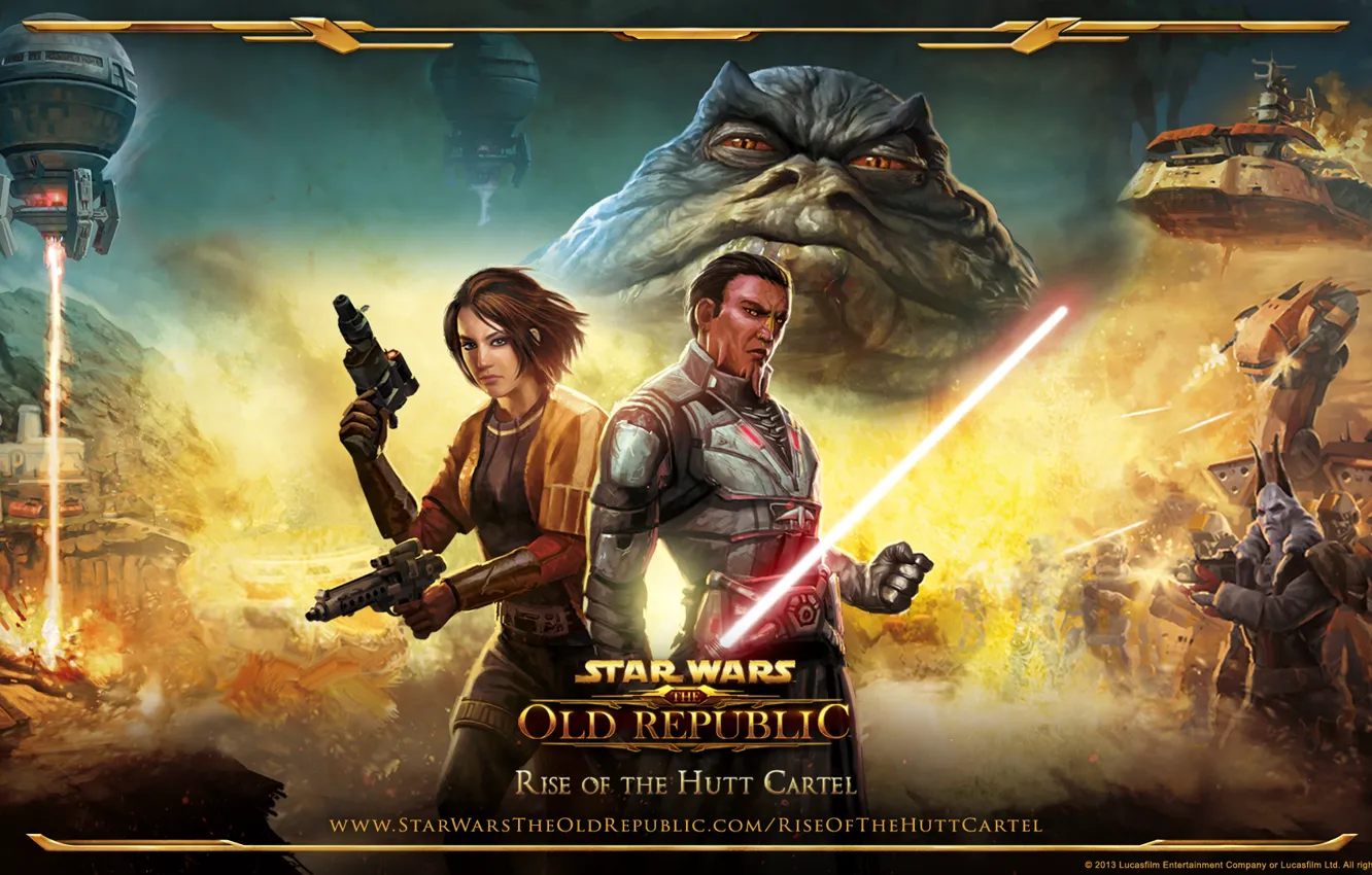 Photo wallpaper Star Wars, The Old Republic, Rise of the Hutt Cartel