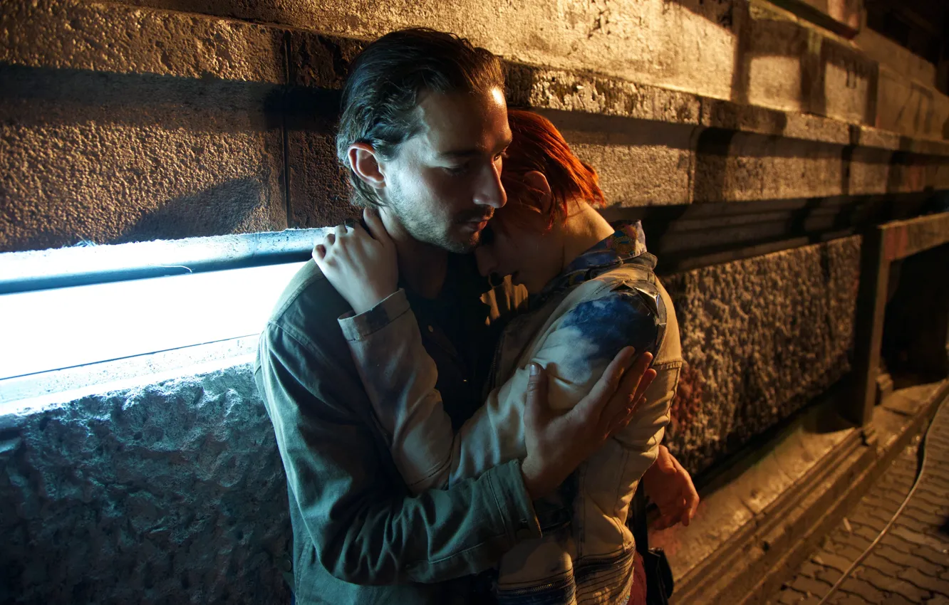 Photo wallpaper street, pair, twilight, romance, Thriller, action, drama, Shia LaBeouf