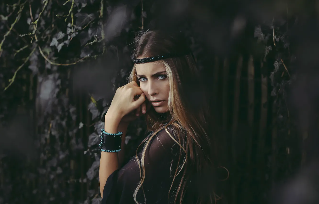 Photo wallpaper look, portrait, Deep starring