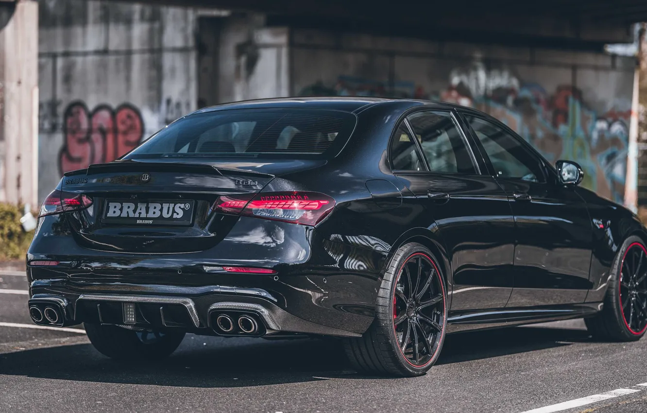 Photo wallpaper Mercedes, Benz, Brabus, E Class, Mercedes Benz AMG E63 S Brabus 800