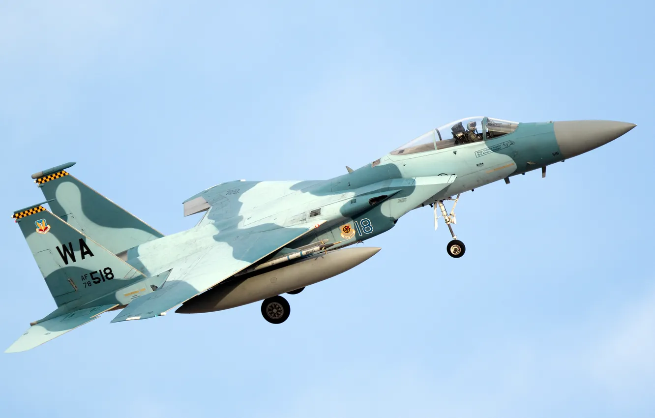 Photo wallpaper fighter, Eagle, F-15, tactical, "Eagle"