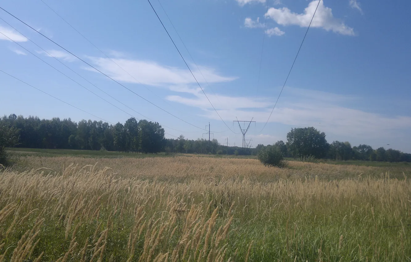 Photo wallpaper summer, silence, space