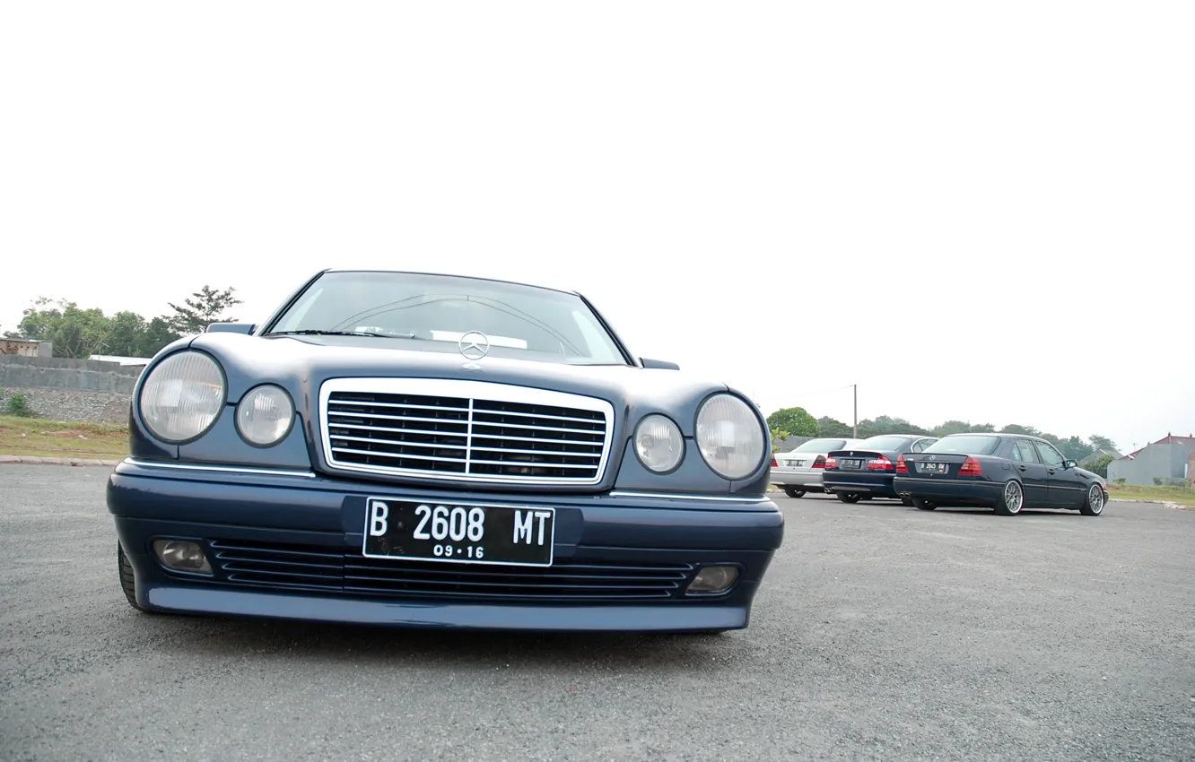 Photo wallpaper Mercedes-Benz, E-Class, E-class, W210, Executivklasse, Lupato, Mercedes, 1996