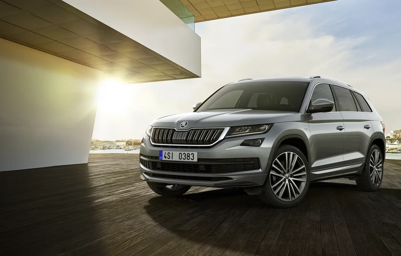 Photo wallpaper 4x4, Skoda, Kodiaq, Laurin, Klement