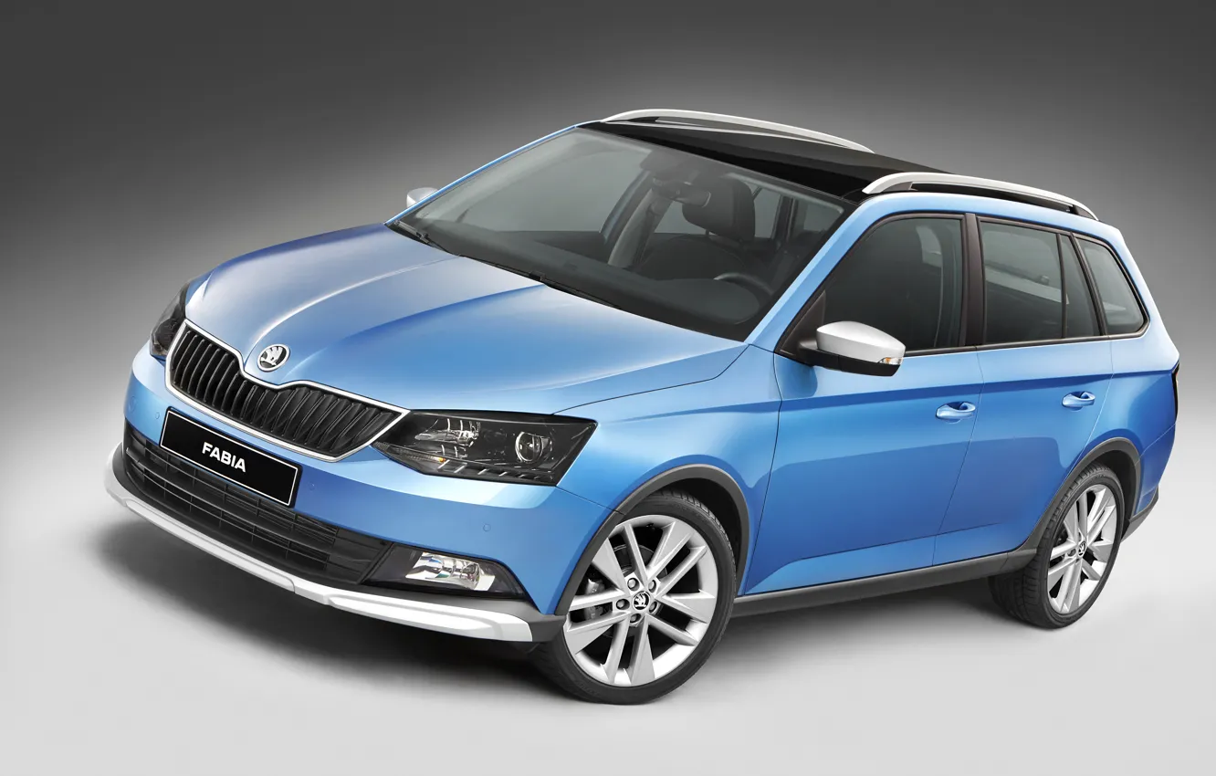 Photo wallpaper Skoda, universal, Skoda, Fabia, Combi, Fabia, 2016