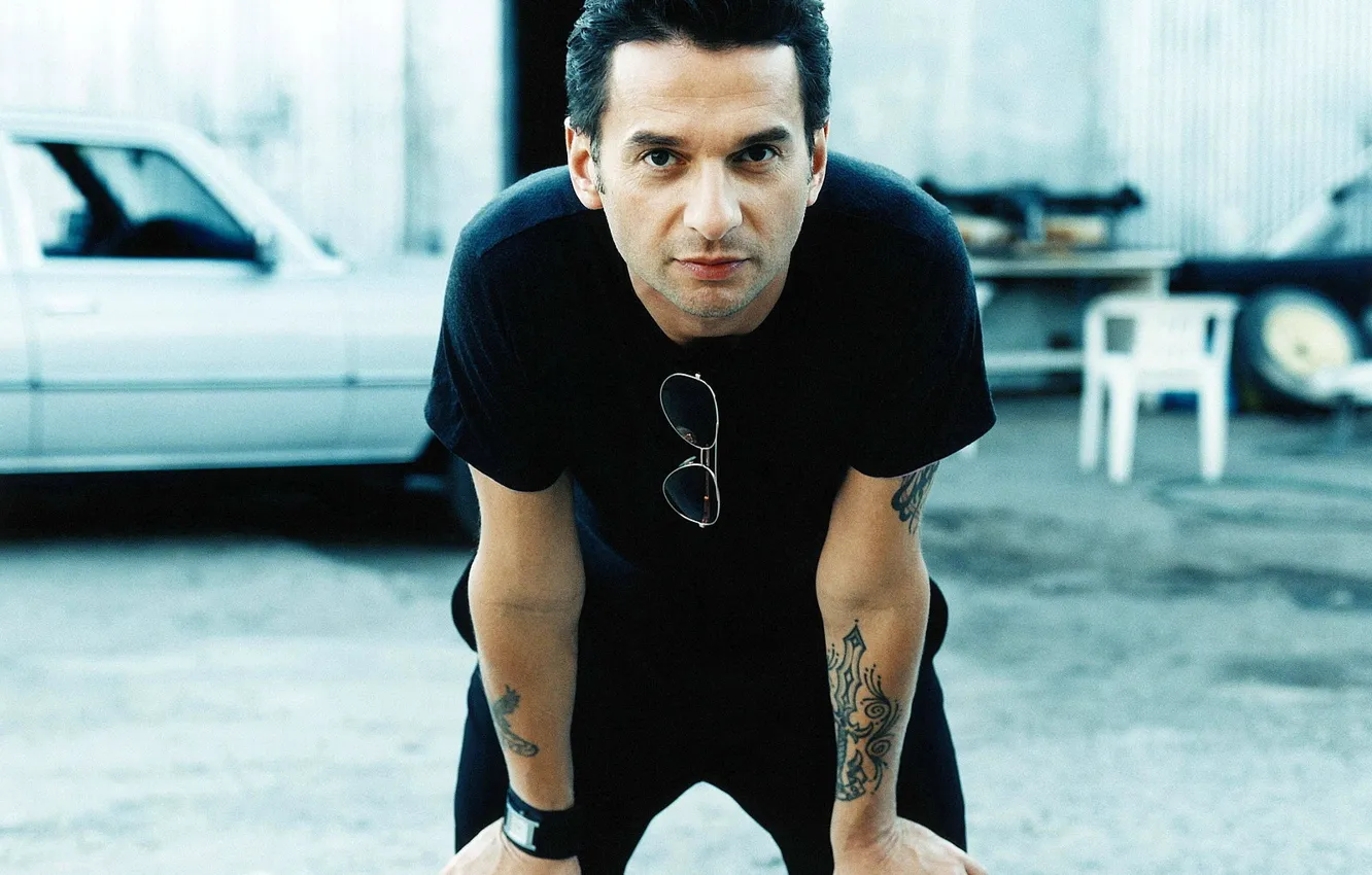 Photo wallpaper musician, Depeche Mode, David Gahan