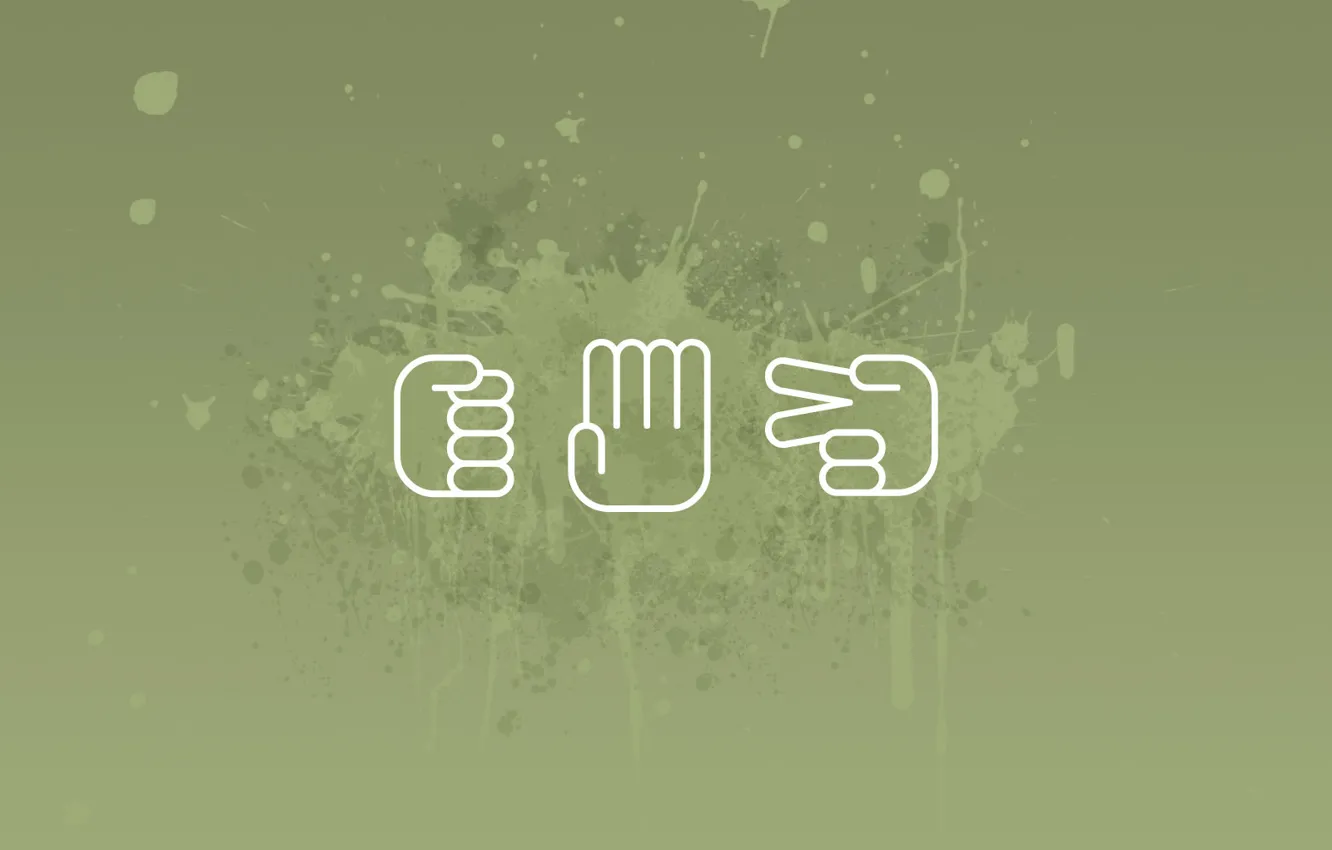 Photo wallpaper green, paper, background, dark, scissors, Kamen