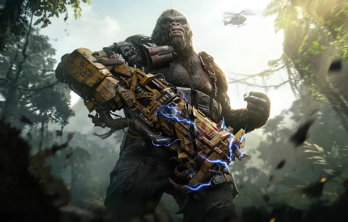 Photo wallpaper Kong, Mobile, Call Of Duty