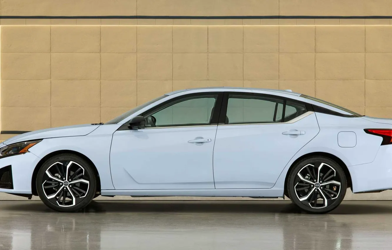 Photo wallpaper Nissan, The view from the side, Altima, L34