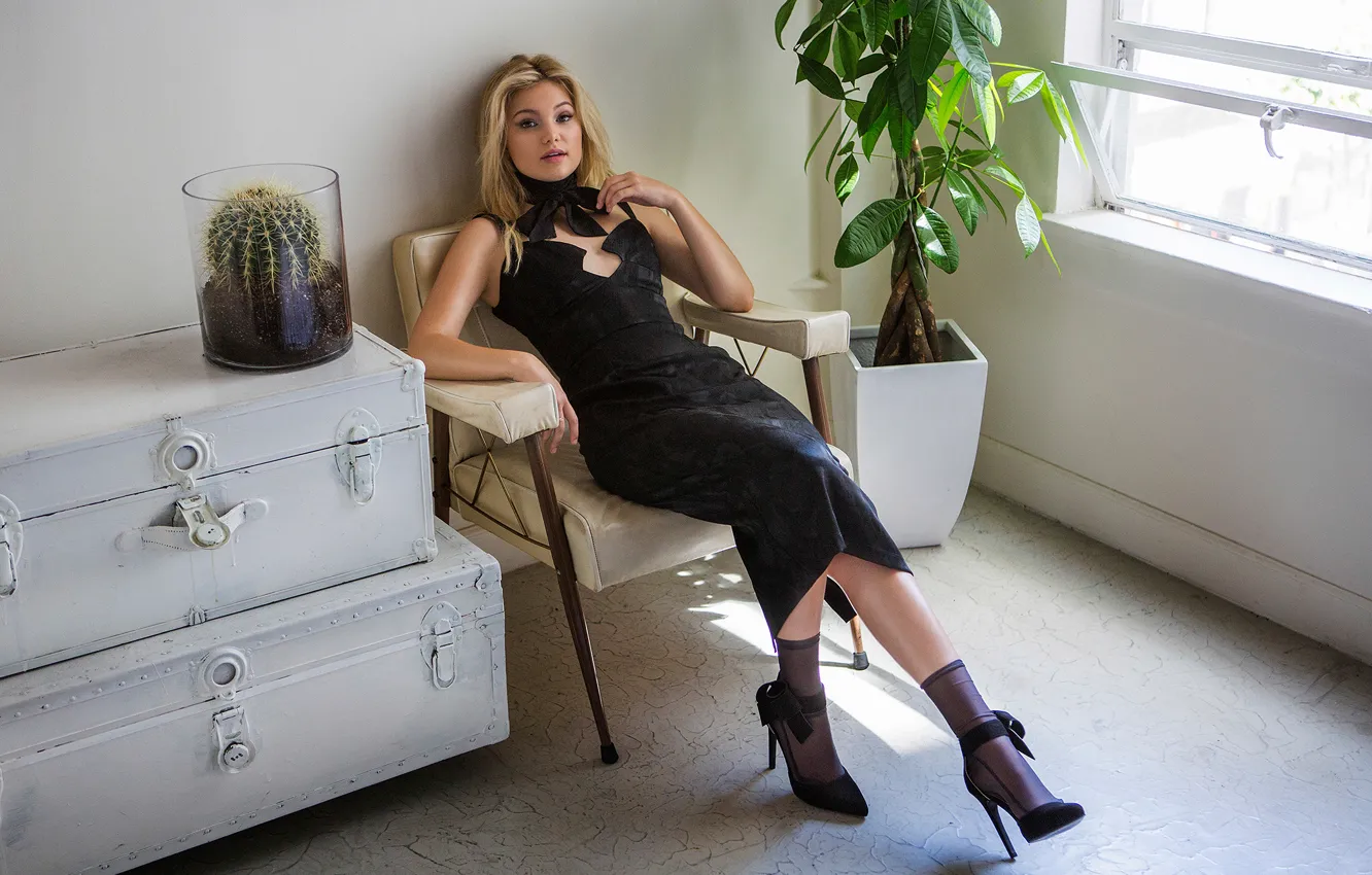 Photo wallpaper girl, blonde, Olivia Holt, Olivia Holt