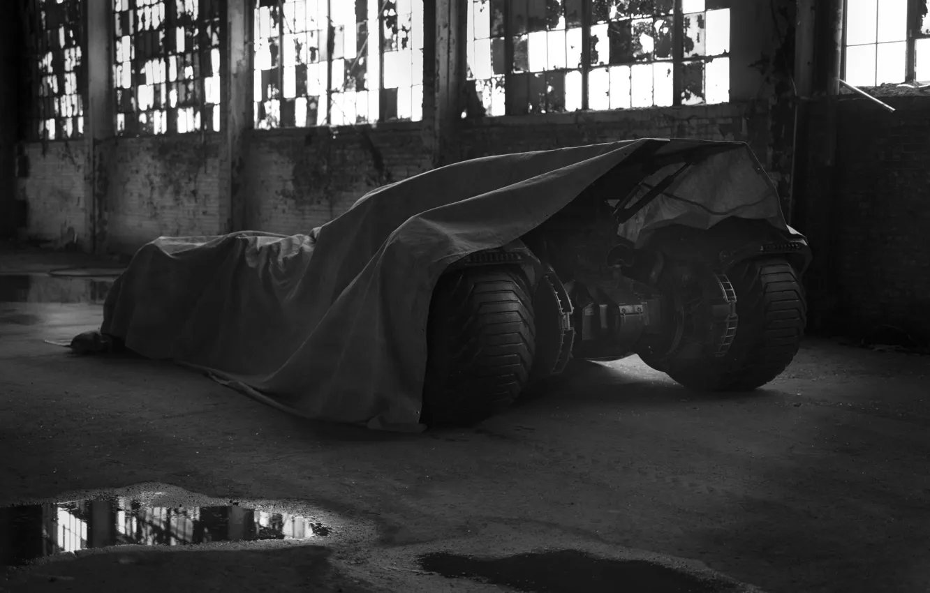 Photo wallpaper Batman, Batman, Batmobile, The Batmobile, dark knight car, Batman vs Superman, Batman vs. Superman