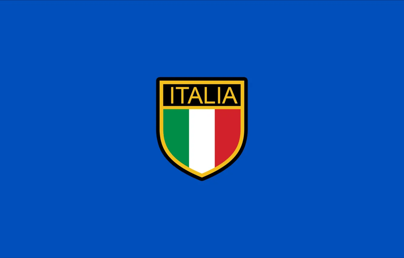 Photo wallpaper logo, italia, style, blue, tricolor, national, italy, flag