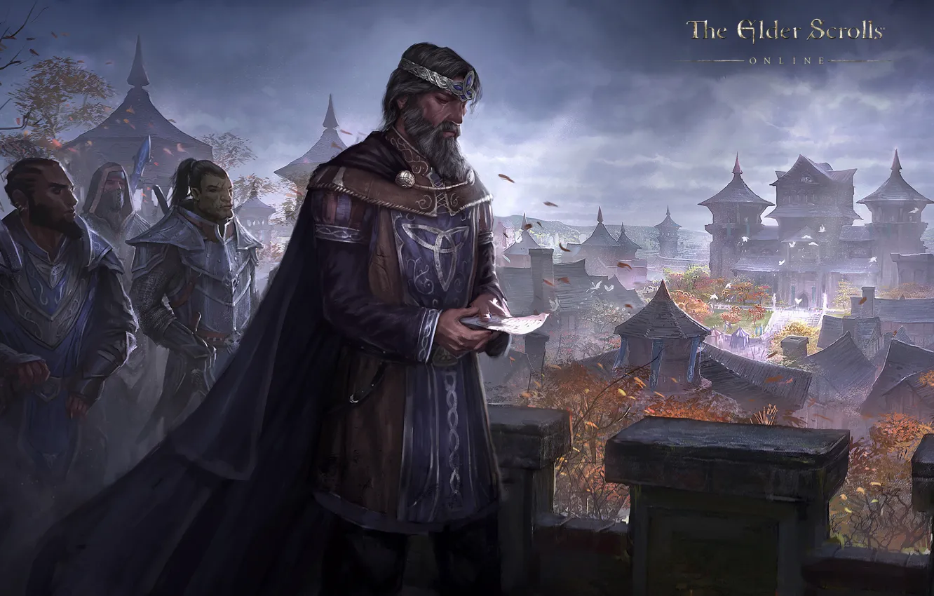 Photo wallpaper the city, king, The Elder Scrolls Online