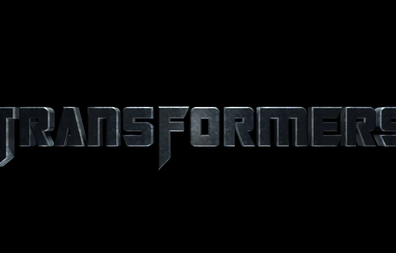 Photo wallpaper letters, the word, Transformers