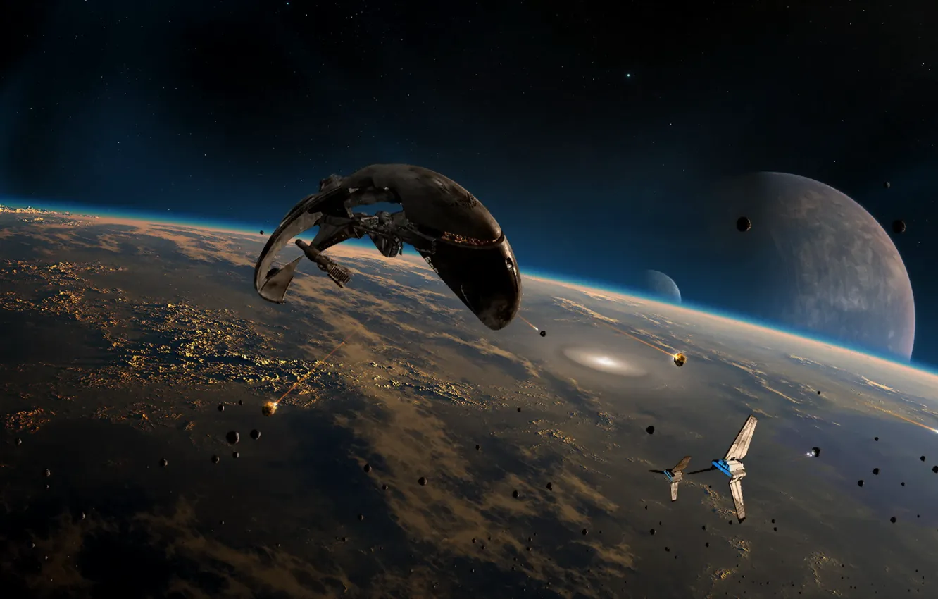 Photo wallpaper fiction, war, Stranger