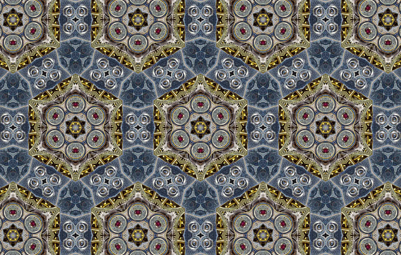Photo wallpaper color, background, figure, kaleidoscope