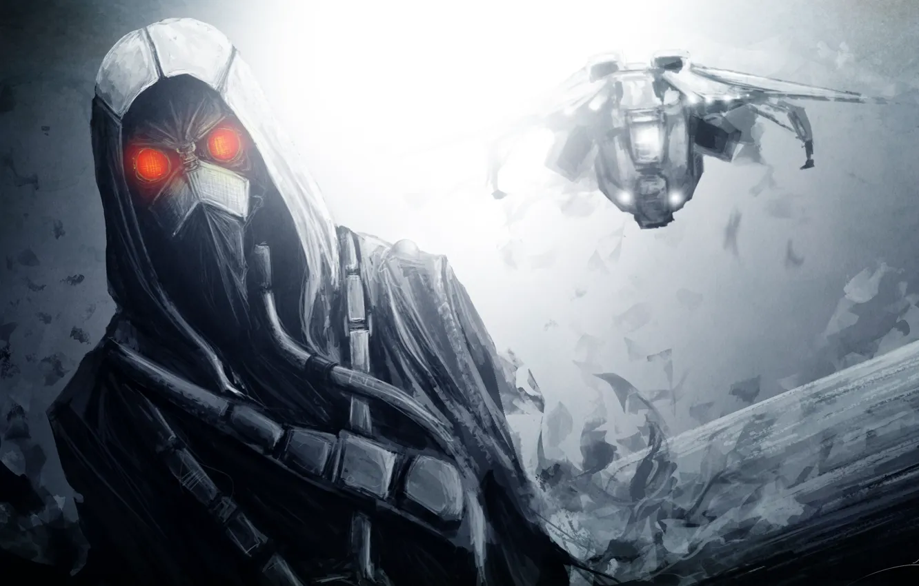 Photo wallpaper killzone, soldier, helghast