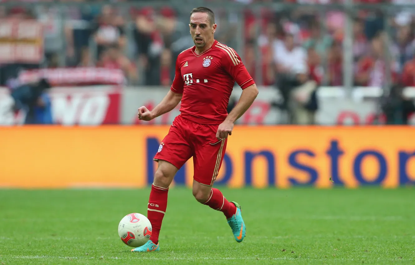 Photo wallpaper Bayern Munich, Franck Ribery, Franck Ribery, Bayern Munich