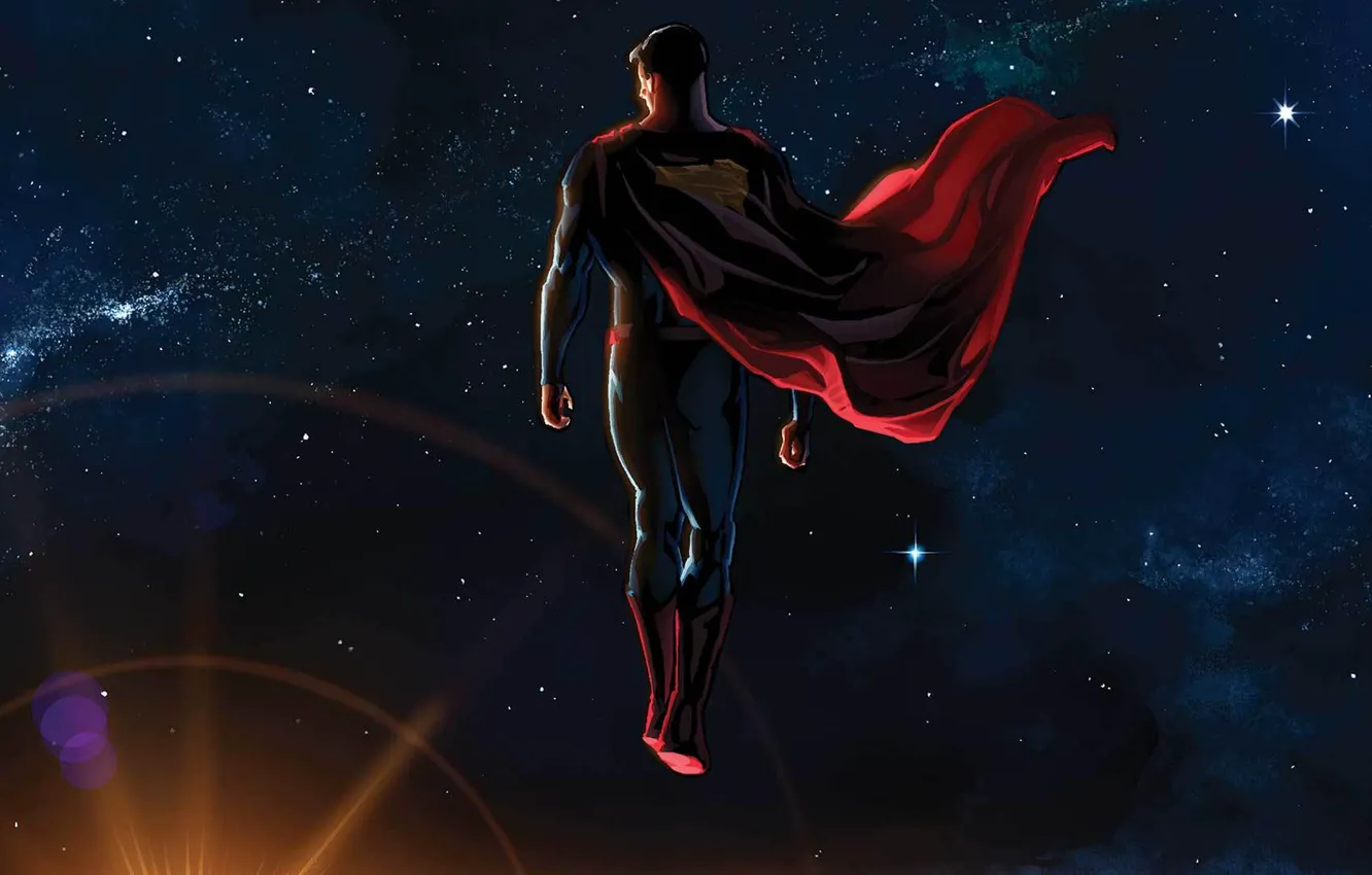 Photo wallpaper Superman, Superman, Comics