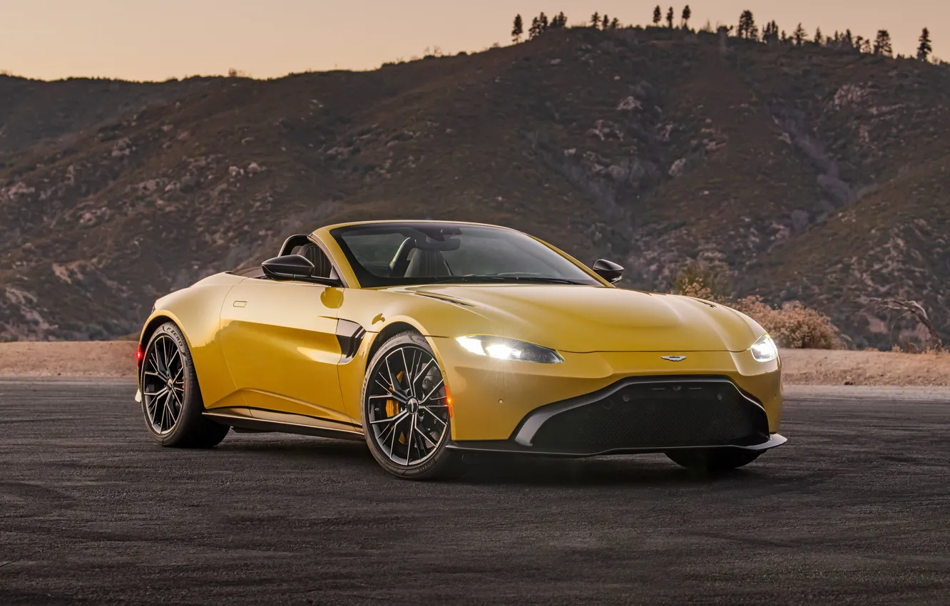 Photo wallpaper Aston Martin, Roadster, Vantage, 2021
