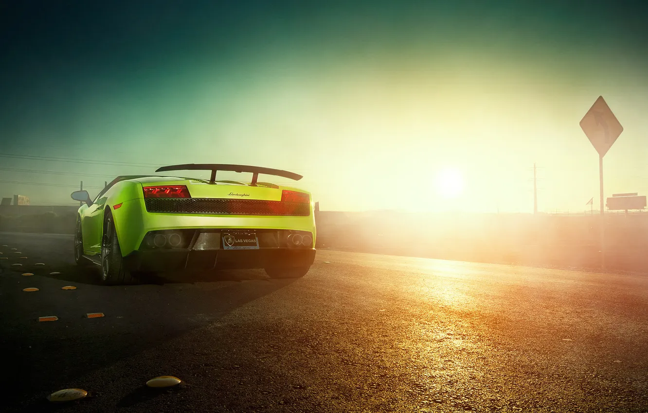 Photo wallpaper Lamborghini, LP560, Performante