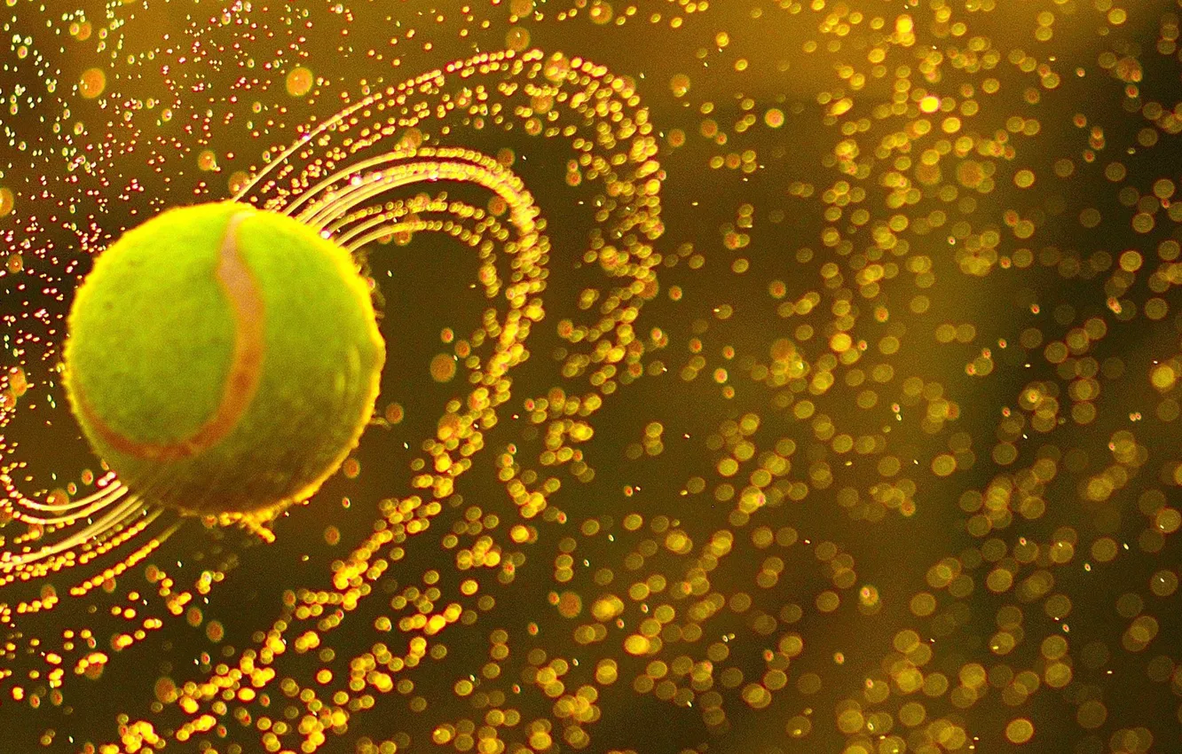 Photo wallpaper wallpaper, sport, tennis, ball