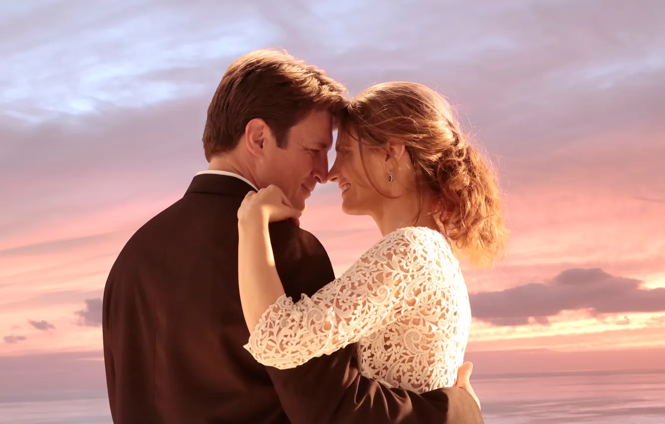 Photo wallpaper Nathan Fillion, castle, Castle, Stana Katic, season 7, The Time of Our Lives