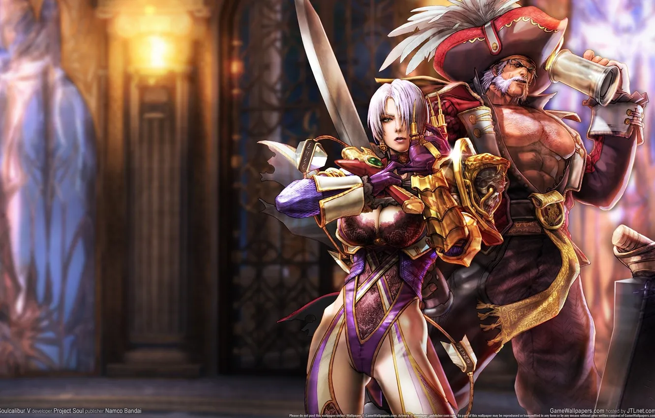 Photo wallpaper sword, fighter, Ivy, Soul Calibur, fighting, Project Soul, SoulCalibur V, Soul Calibur 5