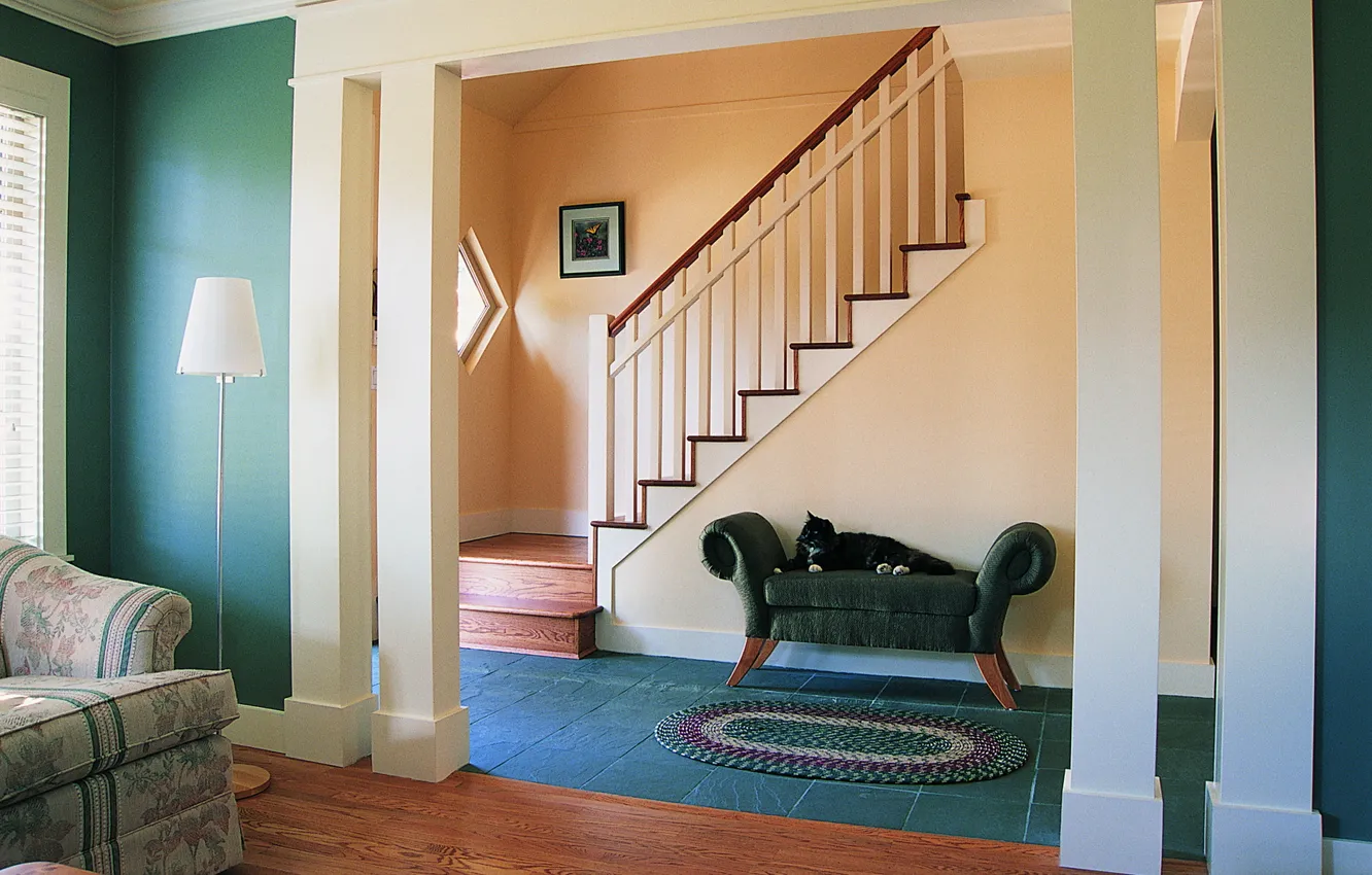 Photo wallpaper design, style, Villa, home, interior, living space