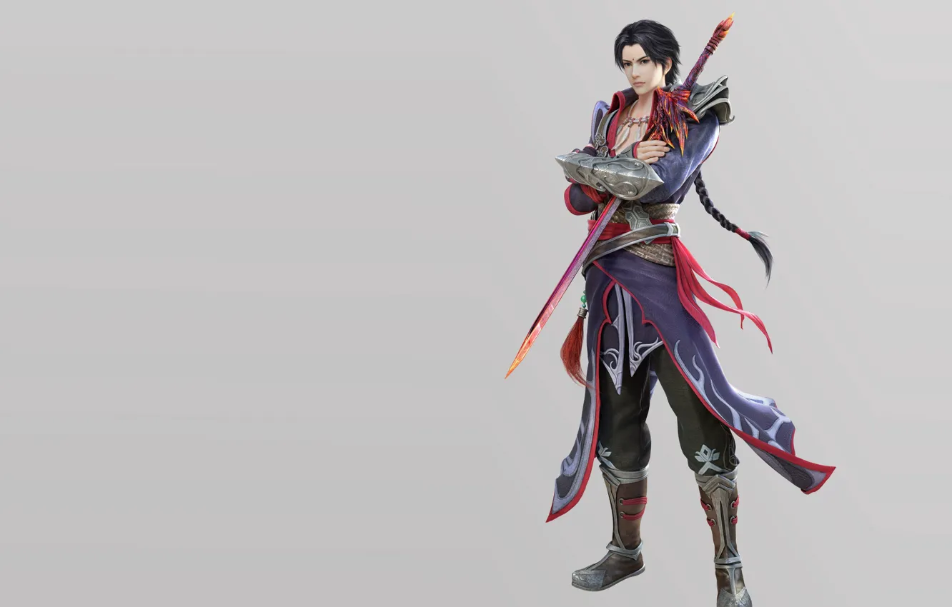 Photo wallpaper the game, art, level, person, Moky lin, costume design, 3D Chatacter