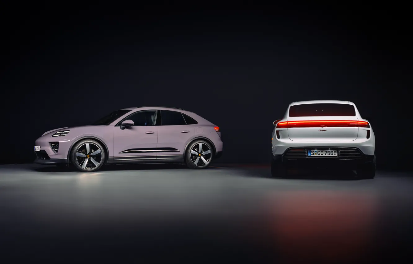 Photo wallpaper Porsche, Macan, Porsche Macan Turbo, Porsche Macan 4