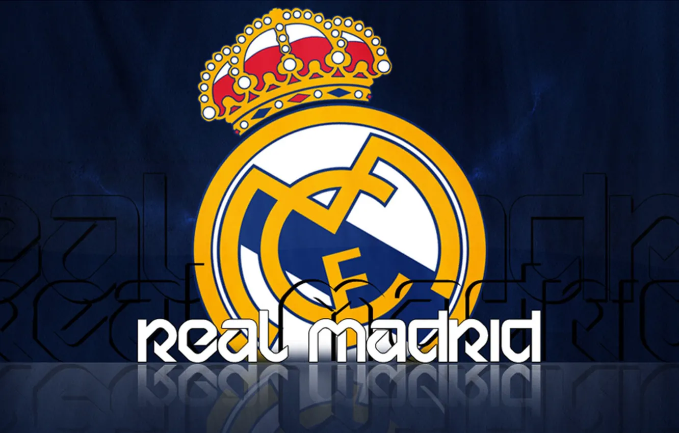 Photo wallpaper wallpaper, sport, logo, football, Real Madrid CF