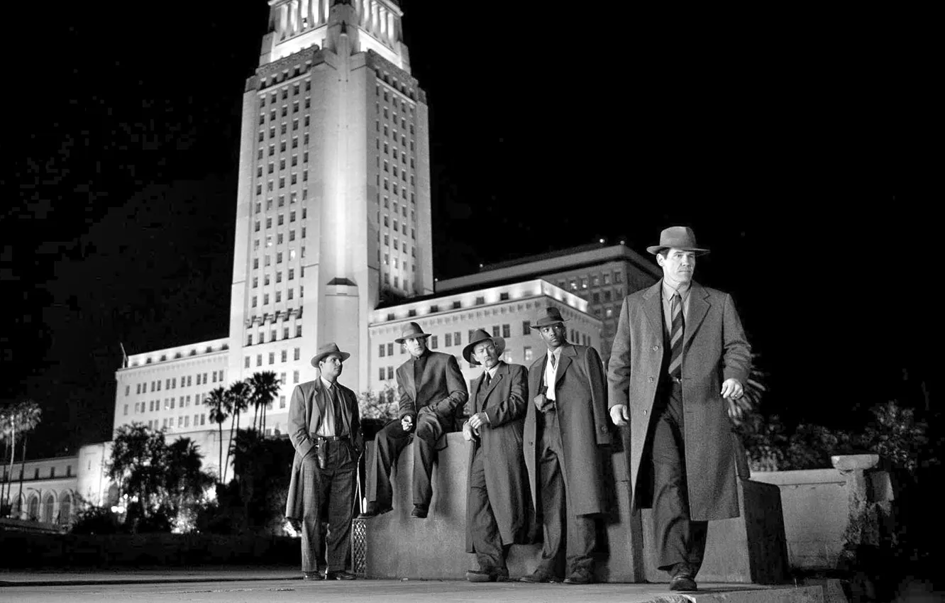 Photo wallpaper crime, Gangster squad, Gangster Squad