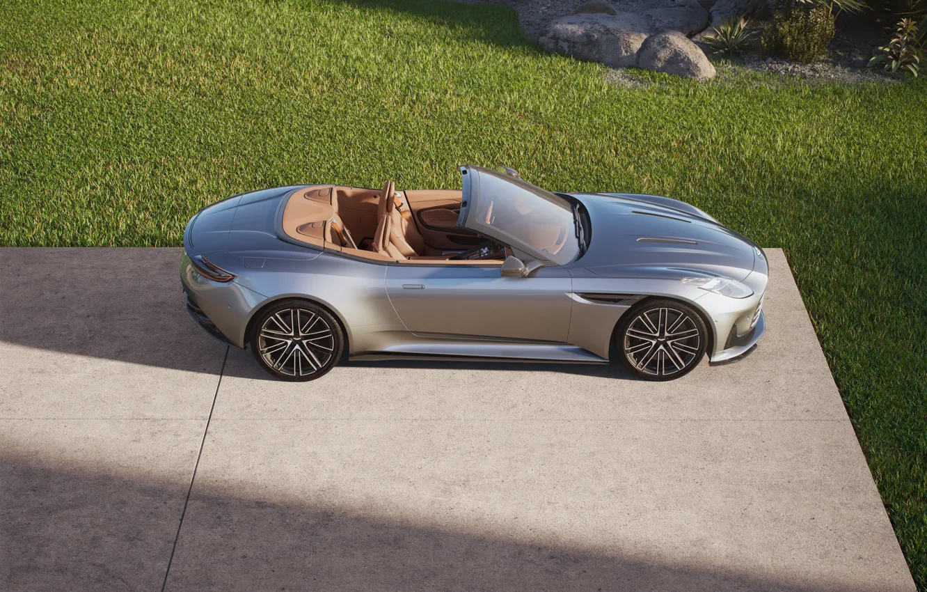 Photo wallpaper Aston Martin, 2023, DB12, Aston Martin DB12 Volante