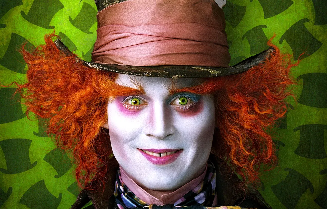 Photo wallpaper Johnny Depp, mad, Hatter