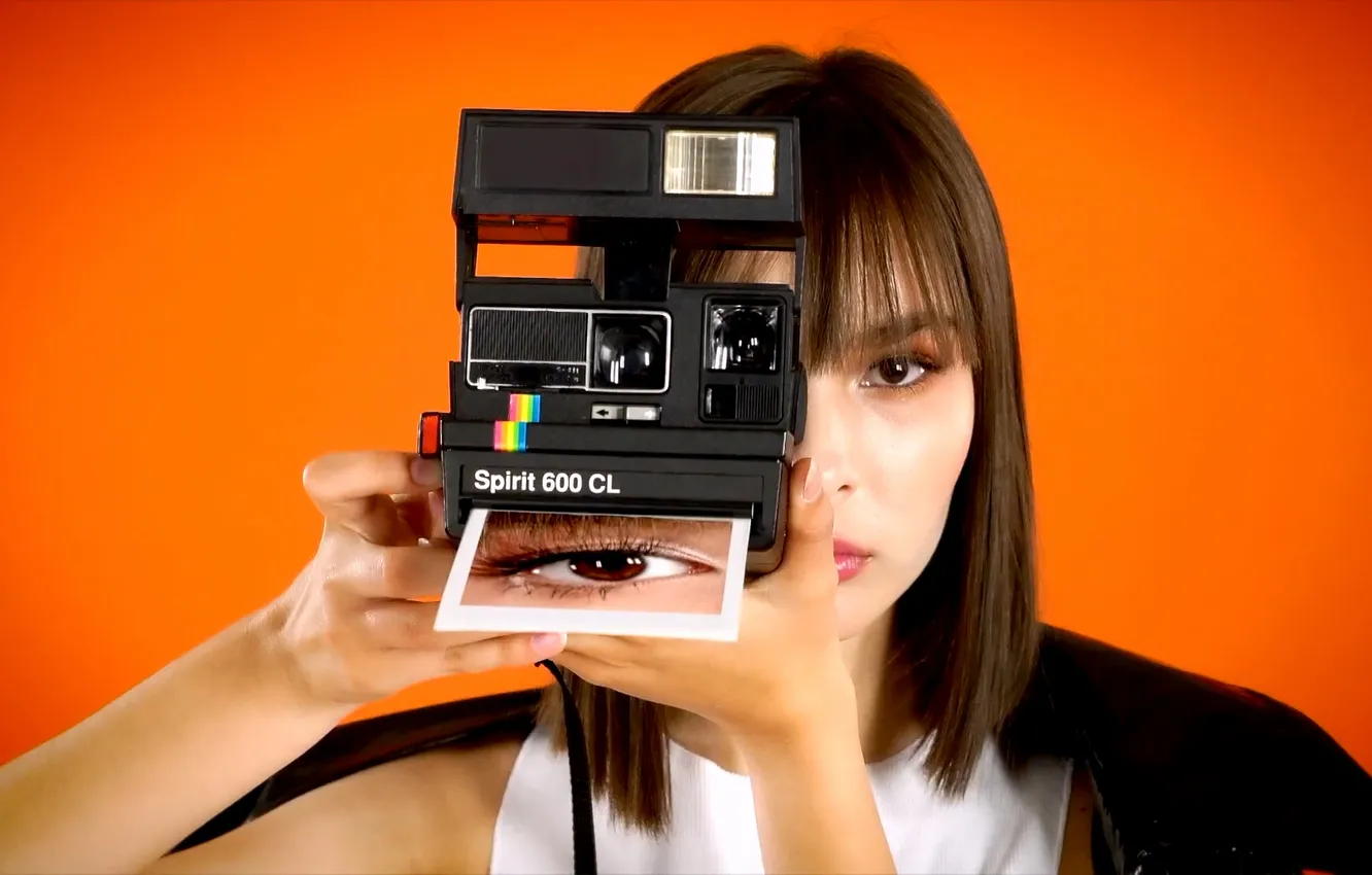 Photo wallpaper instant photo, Polaroid, Sonya Bushui, camera