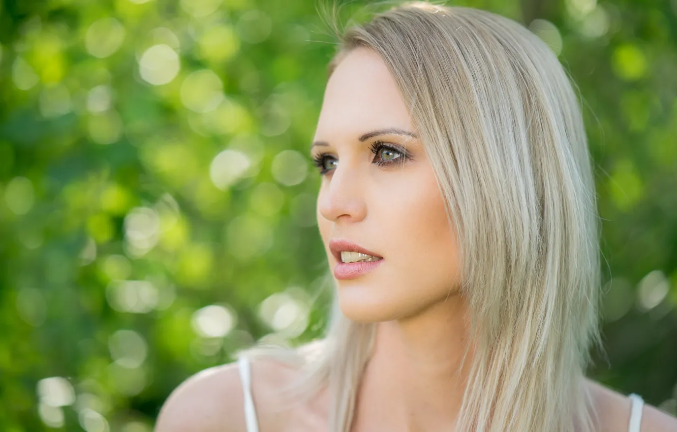 Photo wallpaper face, background, hair, cutie, Natasha