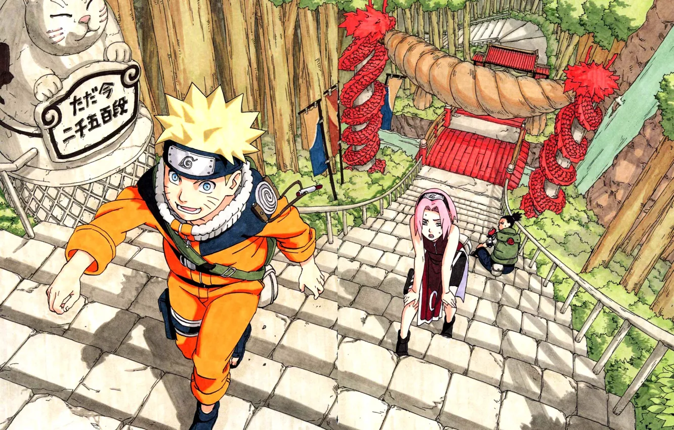 Photo wallpaper Sakura, ninja, Naruto, Naruto, Hokage