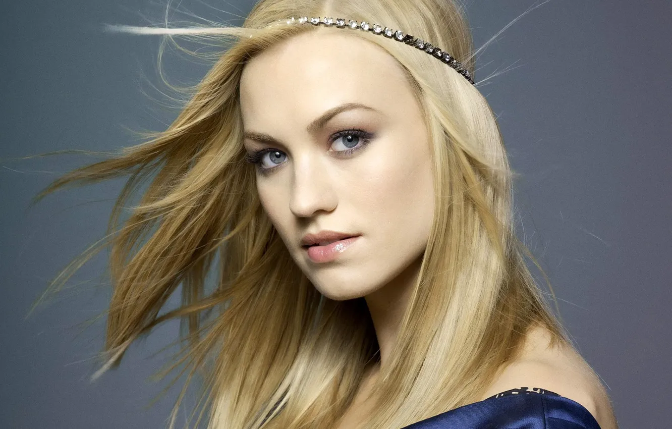 Photo wallpaper face, sweetheart, blonde, Yvonne Strahovski